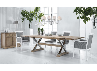 Design esstisch klassischer holz tische ausziehbarer wohnzimmer luxus