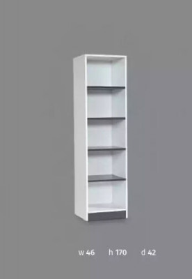 Regal Schrank Bücherregal Mehrzweck Regale Holz Schränke 170x46x42