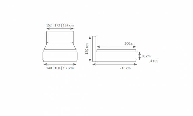Designer Bett Schlafzimmer Betten Textil Leder Hotel Luxus Polster Samt