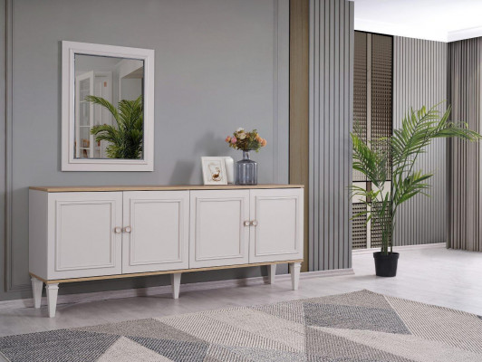 Esszimmermöbel Essgruppe Esszimmer Esstisch Stühle Holz Grau Set 9tlg