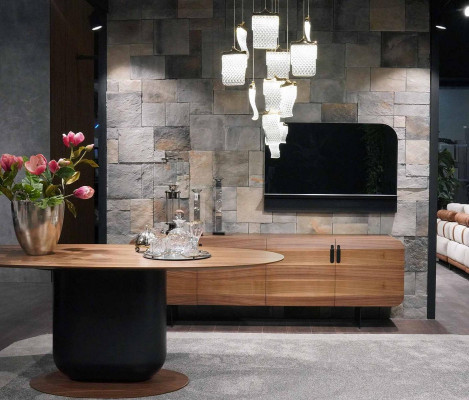 Esszimmer Set 6tlg Esstisch Stühle Ess Gruppe Sideboard Anrichte Möbel