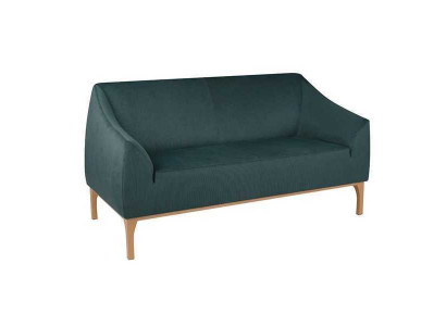 Grünes Sofa Designer 3-Sitzer Hochwertige Polster Möbel Textil Couch