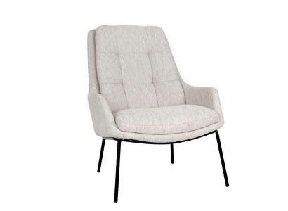 Designer Polster Stuhl Grauer Lehnstuhl Luxus Sessel Textil Einsitzer