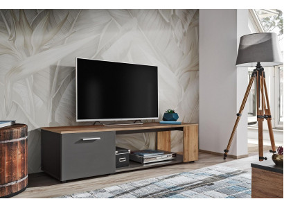 Luxus TV-Ständer Wohnzimmer Holz Kommode Designer Sideboard Wohnwand Neu