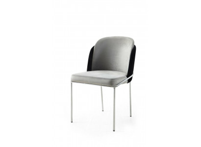 Stuhl Esszimmerstuhl Küchenstuhl Lehnstuhl Luxus Grau Modern Esszimmer