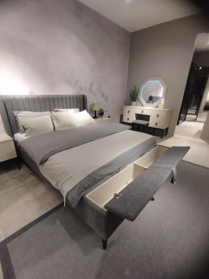 Hochwertige Elegantes Schlafzimmer Bett Designer Doppel Bett Neu möbel