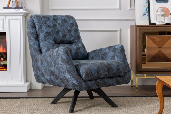 Wohnzimmer Luxus Sessel grau Club Lounge Modern Designer Möbel Einrichtung