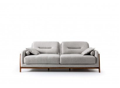 Luxus Sofa 3 Sitzer Dreisitzer Möbel in Wohnzimmer Modern Polster Textil