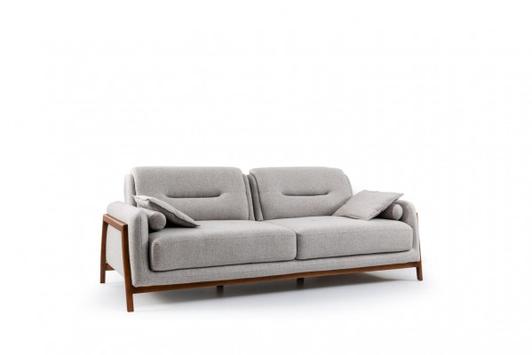 Luxus Sofa 3 Sitzer Dreisitzer Möbel in Wohnzimmer Modern Polster Textil