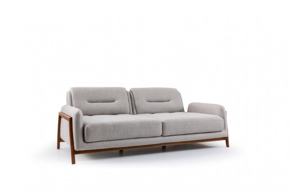 Luxus Sofa 3 Sitzer Dreisitzer Möbel in Wohnzimmer Modern Polster Textil