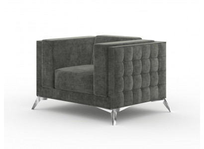 Chesterfield Sessel Couch 1 Sitzer Couchen Polster Neu Sofa Fernseh Textil