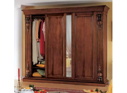Schlafzimmer Kleiderschrank Möbel Luxus Massivholz Schränke Design Neu