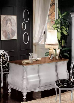 Weiße Büro Möbel Schreibtisch Bücherregal Luxus Tisch Regal Einrichtung