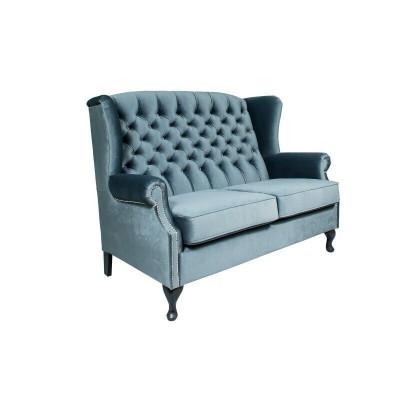 Sofa 2 Sitzer Chesterfield Polster Design Luxus Couch Sofas Ohrensessel