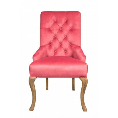 Rote Chesterfield Stühle Exklusive Stuhl Garnitur Esszimmer Set Gruppe x4 Sessel