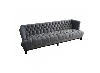 Klassische Design Couch Polster Sofa Dreisititzer Stoff Couchen 3 Sitzer Sofas