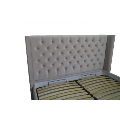 Chesterfield Bett Polster Doppel Hotel Deko Betten Schlafzimmer 180x200cm
