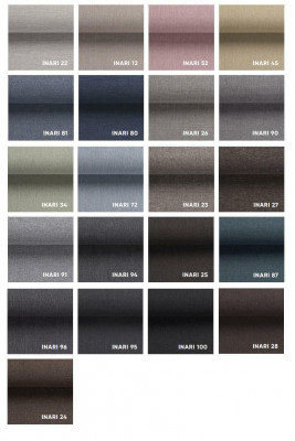 Moderner Esszimmer Set Designer Holztisch mit Blauen Chesterfield Stühlen