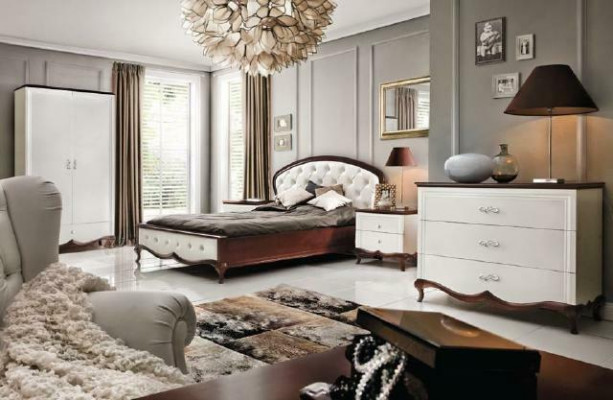 Klassische Nachttische Nachttisch Echte Handarbeit Echtholz Massiv Model MI-SZN