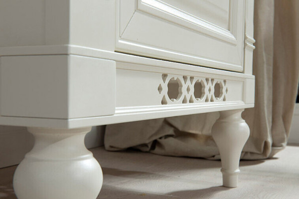 Klassischer Nachtschrank Nachttisch Massiv Konsole Ablage Schlafzimmer FL-SZN