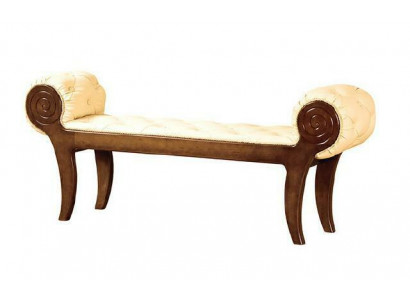 KLASSISCHER HOCKER RETRO RUSTIKAL FUßHOCKER OTTOMANE SITZBANK BANK - Model N