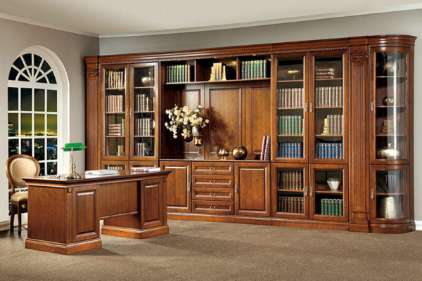 Klassische Paneel mit Wandregal und Beleuchtung Bettwand Wandverkleidung BA-16