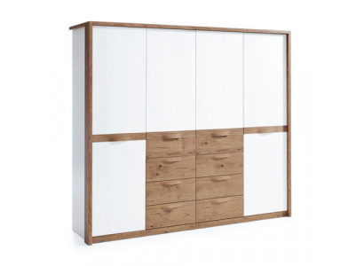 Klassische Schränke Schrank Eckschrank Kleiderschrank Holzschrank