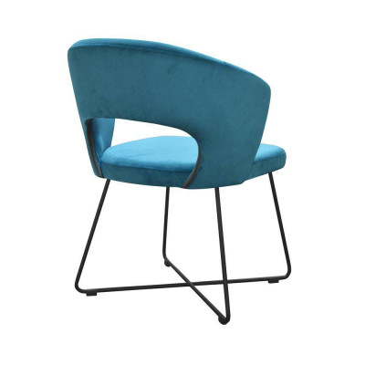 Stuhl 4x Esszimmer Polsterstuhl Fernseh Lounge Club Sitz Textil Sessel Set