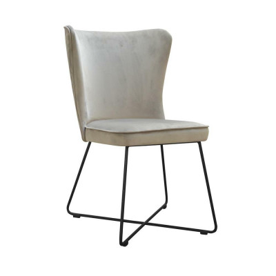 Design Wartezimmer Stuhl Sitz Stühle Praxis Ess Zimmer Stoff Textil Polster