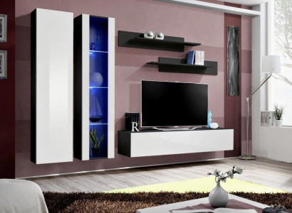 Wohnzimmer Möbel Wohnwand TV Ständer Komplette Einrichtung Moderne