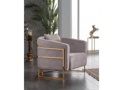 Luxus Sessel Wohnzimmer Polstersessel Neu Modern Sitz Polster Textil Möbel