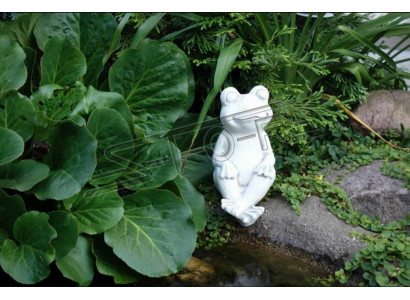 Garten Dekoration Frosch Terrasse Dekorative Stein Figur Figuren Statue