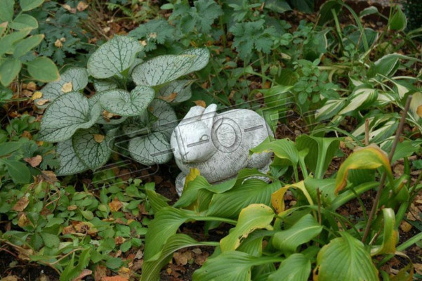 Garten Dekoration Hase Terrasse Stein Figuren Figur Deko Statue