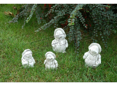 Garten Dekoration Igel Terrasse Stein Figuren Figur Karikatur Deko Statue