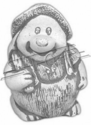 Garten Dekoration Igel Terrasse Stein Figuren Figur Karikatur Deko Statue