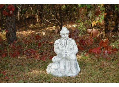 Garten Dekoration Jäger Statue Skulptur Figuren Statuen Skulpturen