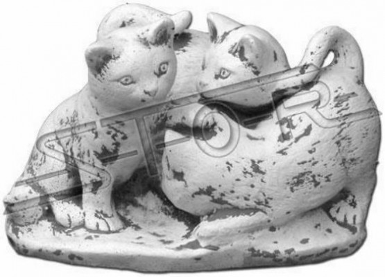 Garten Dekoration Katze Terrasse Stein Figuren Dekorative Figur Statue