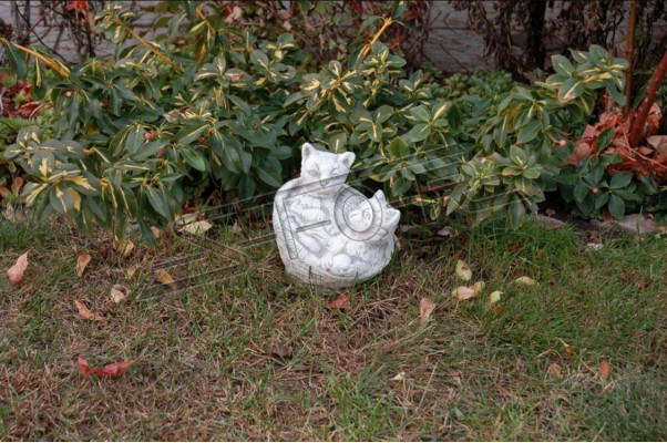 Garten Dekoration Katze Terrasse Stein Figuren Figur Dekorative Statue