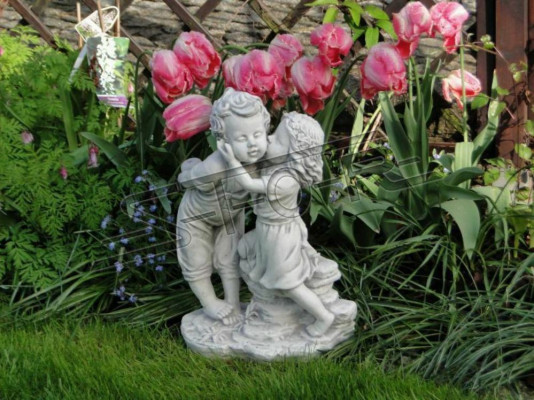 Garten Dekoration Kinder Statue Skulptur Figuren Skulpturen Figur