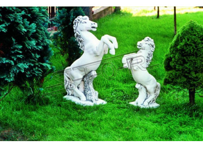 Garten Dekoration Pferd Statue Skulptur Figuren Skulpturen Designer
