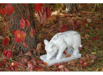 Garten Dekoration Wildschwein Terrasse Stein Figuren Figur Deko