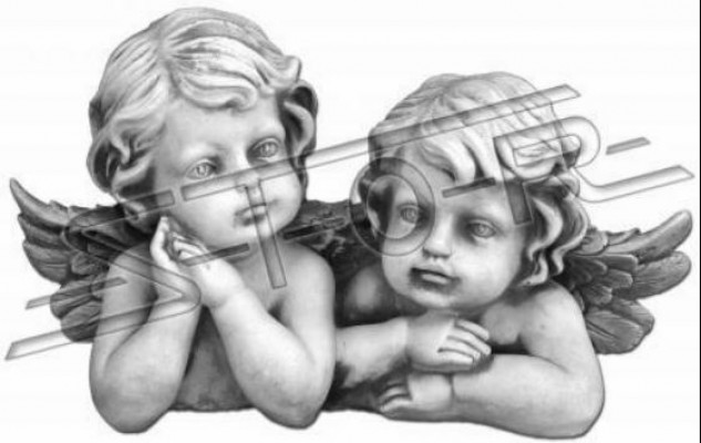 Grabengel Engel Schutzengel Grabschmuck Stein Dekoration Figur