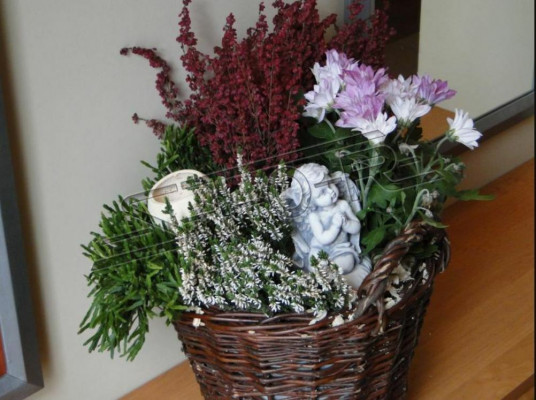 Grabengel Klassisch Kreuz Grab Deko Grabschmuck Dekoration Stein Statue