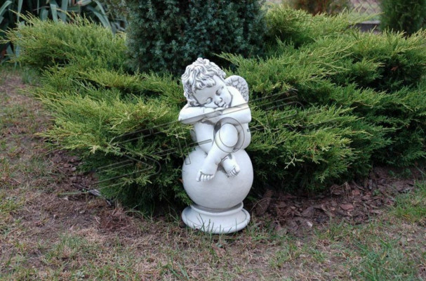 Grabschmuck Grab Deko Stein Dekoration Engel Figur Skulptur Gott Heilig