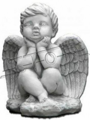 Grabschmuck Grab Stein Deko Dekoration Engel Figur Skulptur Gott Heilig