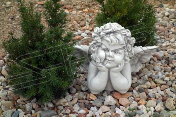 Grabschmuck Grab Stein Dekoration Figur Skulptur Engel Deko Gott Heilig