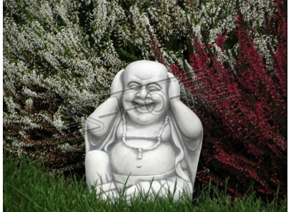Happy Buddha Statue Figur Garten Figuren Statuen Skulptur Skulpturen