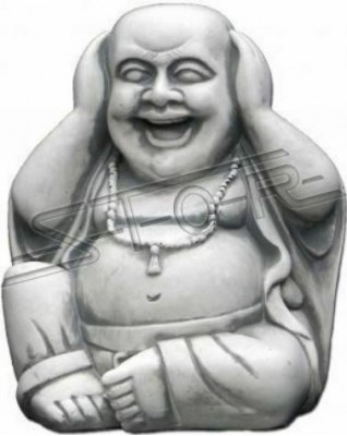 Happy Buddha Statue Figur Garten Figuren Statuen Skulptur Skulpturen