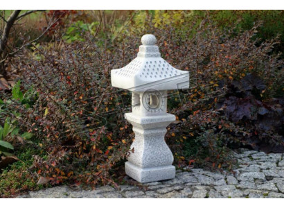 Japanischer Garten Haus Dekoration Statue Figuren Figur Weiß Natur Statuen