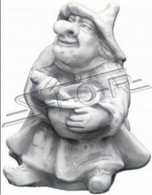 Hexe 29cm Skulptur Design Figur Statue Garten Figuren Statuen